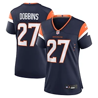 Women's Nike J.K. Dobbins  Navy Denver Broncos Alternate Game Jersey
