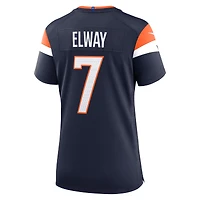 Women's Nike John Elway Navy Denver Broncos Mile High Collection Retired Player Alternate Game Jersey