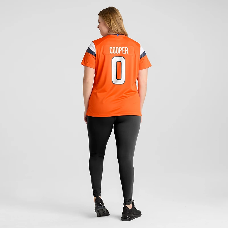 Women's Nike Jonathon Cooper  Orange Denver Broncos Team Game Jersey