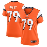 Maillot de match Nike Matt Peart Orange Denver Broncos pour femme