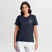 T-shirt Nike Dri-FIT bleu marine Denver Broncos pour femme