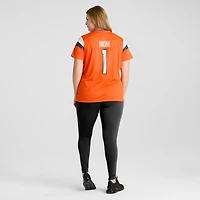 Maillot Nike Denver Broncos #1 Mom Game pour femme, orange