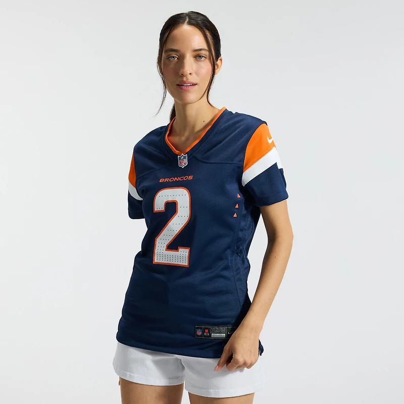 Women's Nike Patrick Surtain II White Denver Broncos Game Jersey
