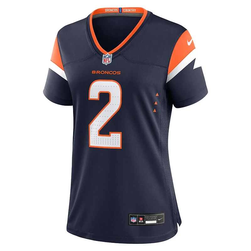 Women's Nike Patrick Surtain II White Denver Broncos Game Jersey