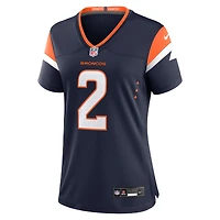 Women's Nike Patrick Surtain II White Denver Broncos Game Jersey