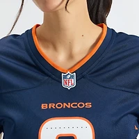 Women's Nike Patrick Surtain II White Denver Broncos Game Jersey