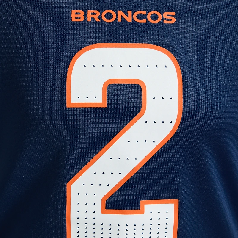 Women's Nike Patrick Surtain II White Denver Broncos Game Jersey