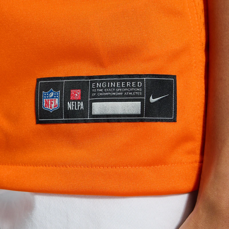 Women's Nike Patrick Surtain II Orange Denver Broncos Mile High Collection 1977 Throwback Player Game Jersey