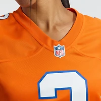 Women's Nike Patrick Surtain II Orange Denver Broncos Mile High Collection 1977 Throwback Player Game Jersey