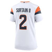 Maillot de match Nike Patrick Surtain II Denver Broncos Mile High Collection pour femme, blanc