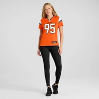 Maillot de match Nike Sai'vion Jones orange des Denver Broncos pour femme