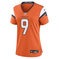 Women's Nike Talanoa Hufanga  Orange Denver Broncos Team Game Jersey