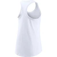 Débardeur Nike Denver Broncos Tri-Blend Racerback pour femme - Blanc