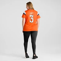 Maillot de match Nike Wil Lutz Orange Denver Broncos pour femme