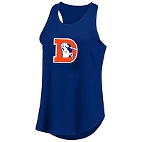 Women's Profile  Royal Denver Broncos Plus Basic Tank Top