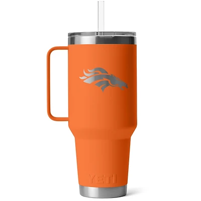 Tasse à paille Rambler YETI Denver Broncos Primary (1,27 l)