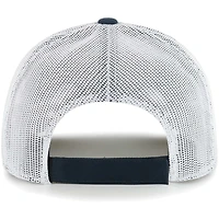 Youth '47 Navy/White Denver Broncos Scramble Adjustable Trucker Hat