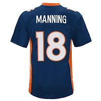 Maillot de joueur retraité des Denver Broncos 2015, Mitchell & Ness Peyton Manning, bleu marine