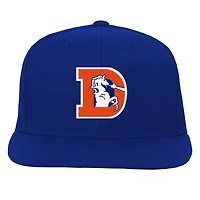Casquette Snapback pour enfant Royal Denver Broncos Gridiron Classics Ground de Mitchell & Ness