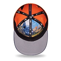 Youth New Era  Orange/Navy Denver Broncos 2026 NFL Draft Pre-Curved 9FIFTY Snapback Hat
