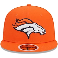 Casquette ajustée 59FIFTY Main des Broncos de Denver New Era orange pour jeune