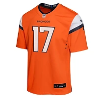 Youth Nike Jaylen Waddle Orange Denver Broncos Game Jersey