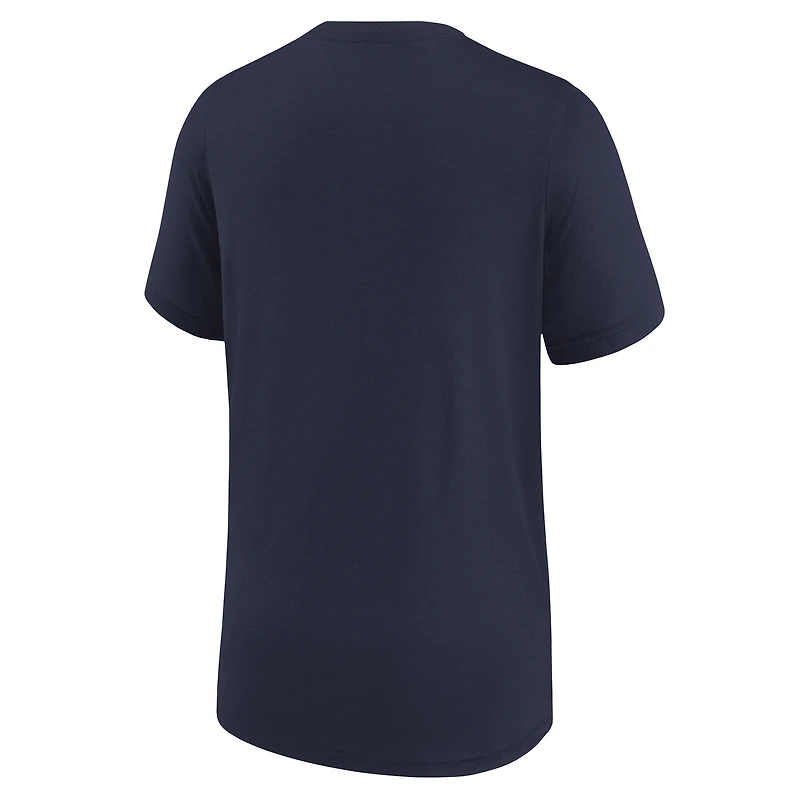 Youth Nike  Navy Denver Broncos Icon Legend Dri-FIT T-Shirt