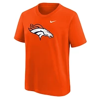 Youth Nike  Orange Denver Broncos Logo T-Shirt