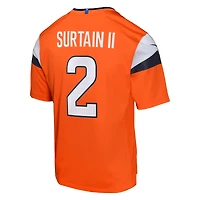 Maillot Nike Patrick Surtain II orange des Denver Broncos pour jeune