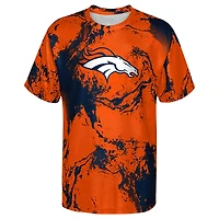 T-shirt orange Denver Broncos The Mix pour jeune