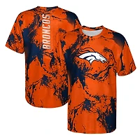 T-shirt orange Denver Broncos The Mix pour jeune