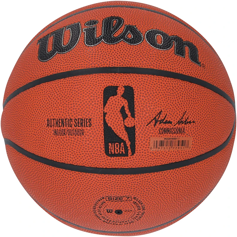 Alex English Denver Nuggets Autographed Wilson Authentic Series Indoor/Outdoor Basketball with "HOF 97" Inscription