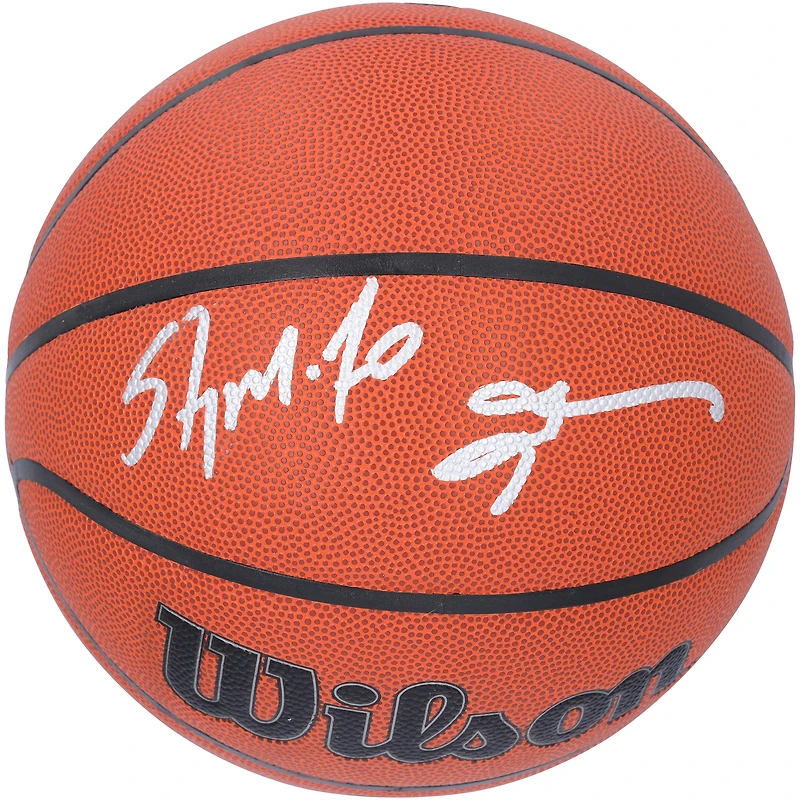 Allen Iverson & Carmelo Anthony Denver Nuggets Autographed Wilson Authentic Series Indoor/Outdoor Basketball