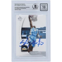 Carmelo Anthony Denver Nuggets Autographié 2005-06 Upper Deck SP Authentique #20 Beckett Fanatics Witnessed Authentifié 10 Carte