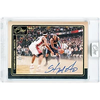 Carmelo Anthony Denver Nuggets Autographed 2024-25 Panini One & One ISO #ISO-MEL #8/49 Card