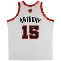 Carmelo Anthony Denver Nuggets Autographed Mitchell & Ness White 2006-07 Authentic Jersey