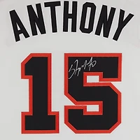 Carmelo Anthony Denver Nuggets Autographed Mitchell & Ness White 2006-07 Authentic Jersey