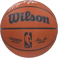 Ballon de basket officiel Wilson autographié par Carmelo Anthony Denver Nuggets