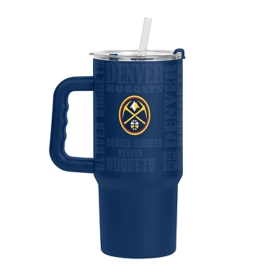 Verre à revêtement en poudre Replay de 24 oz des Denver Nuggets