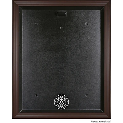 Denver Nuggets Framed Brown Jersey Display Case