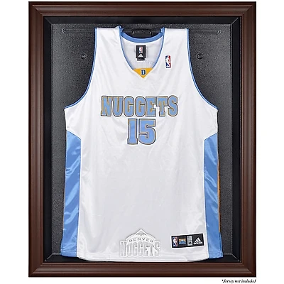 Denver Nuggets Hardwood Classics 1993 - 2018 Brown Framed Jersey Display Case