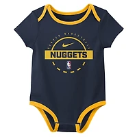 Infant Nike Denver Nuggets Two-Piece Bodysuit Set