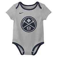 Infant Nike Denver Nuggets Two-Piece Bodysuit Set