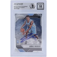 Carte de recrue Panini Prizm #175 autographiée 2016-17 de Jamal Murray des Denver Nuggets, Beckett Fanatics Witnessed Authenticated 10 Rookie