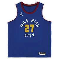 Jamal Murray Denver Nuggets Autographed Jordan Branded 2021 Blue Statement Swingman Jersey