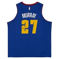 Maillot Swingman Jordan Branded bleu autographié par Jamal Murray des Denver Nuggets 2021