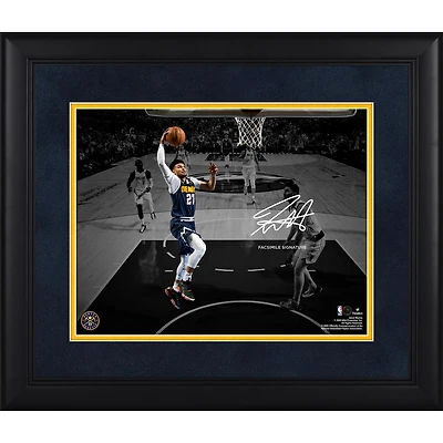 Jamal Murray Denver Nuggets Framed 11" x 14" Spotlight Photograph - Facsimile Signature
