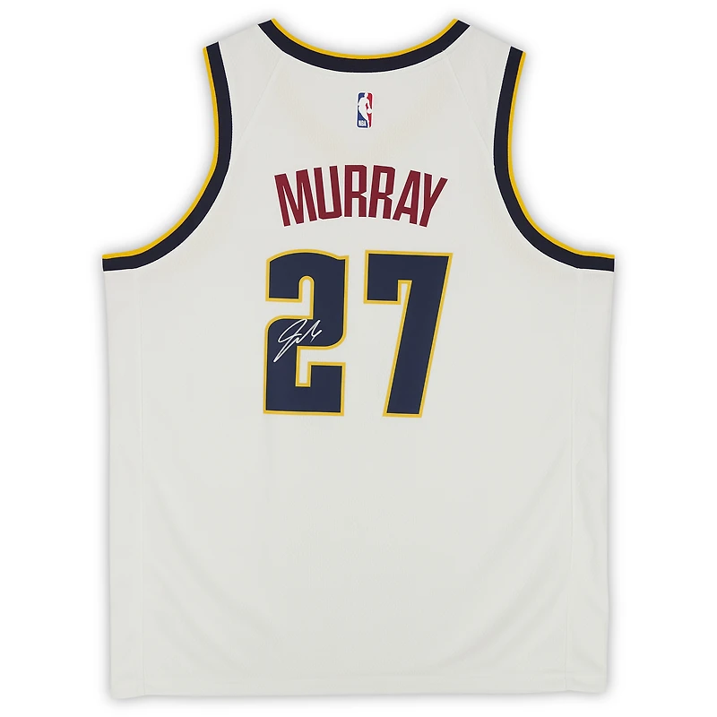 Jamal Murray White Denver Nuggets Autographed Nike 2021 Association Edition Swingman Jersey