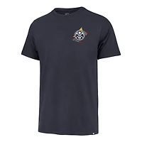 T-shirt bleu Denver Nuggets City Edition '47 pour homme avec panneau arrière