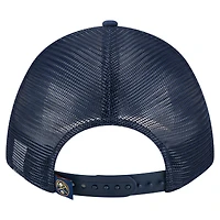 Men's New Era  Navy Denver Nuggets Minimalist 9FORTY M-Crown Adjustable Hat